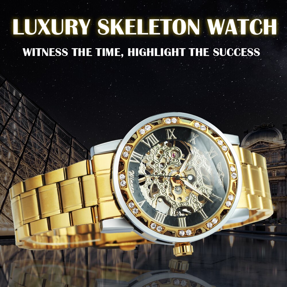 Shining Automatic Giant Skeleton Watch