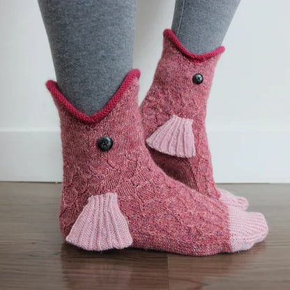 Fun Animal Print Cozy Socks