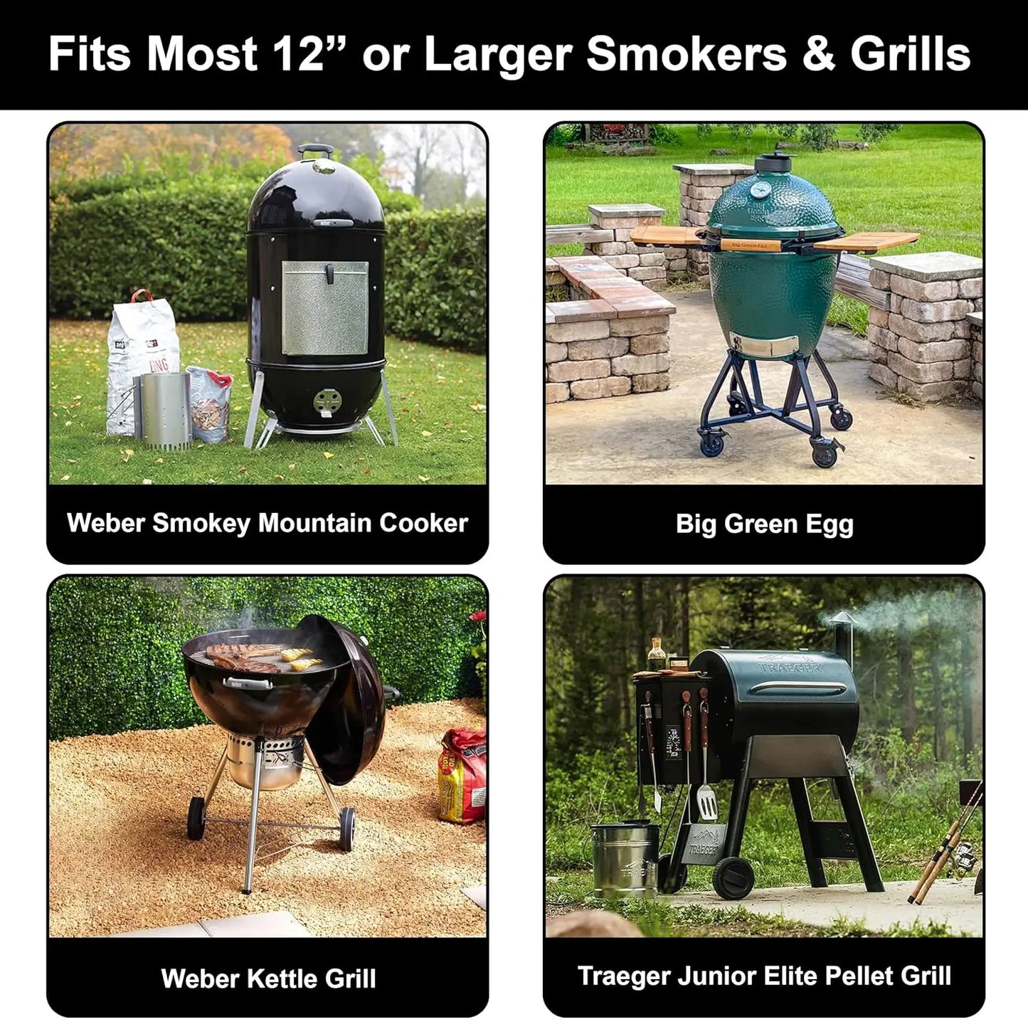 Premium Grill Rib Rack | 4 Tier | Non Stick | Gas & Oven