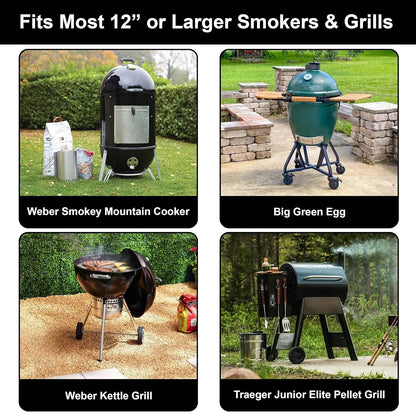 Premium Grill Rib Rack | 4 Tier | Non Stick | Gas & Oven