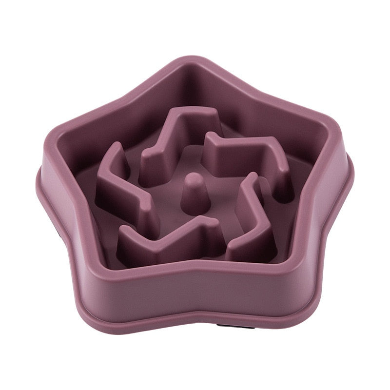 Non-Slip Quiet Pet Food Bowl for Stress Free Meals