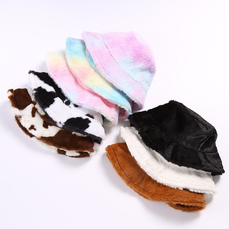 Cozy Faux Fur Warm Winter Beanie Hat