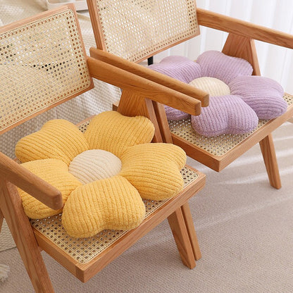 Soft Floral Pattern Pillow