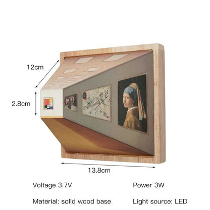 Stylish 3D LED Wall Lamp - Cool Home Decor