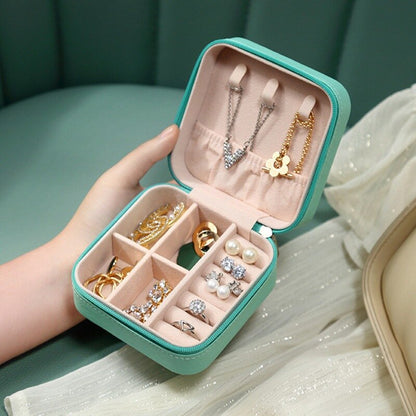 Compact Travel Jewelry Storage Case