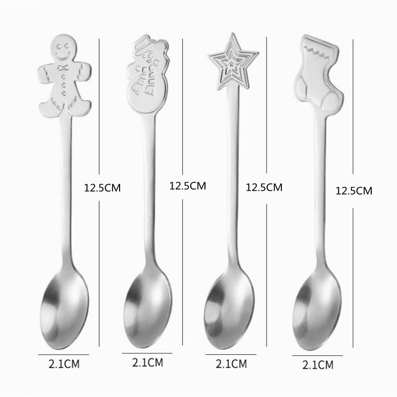 Festive Holiday 4 Piece Dinner Table Set
