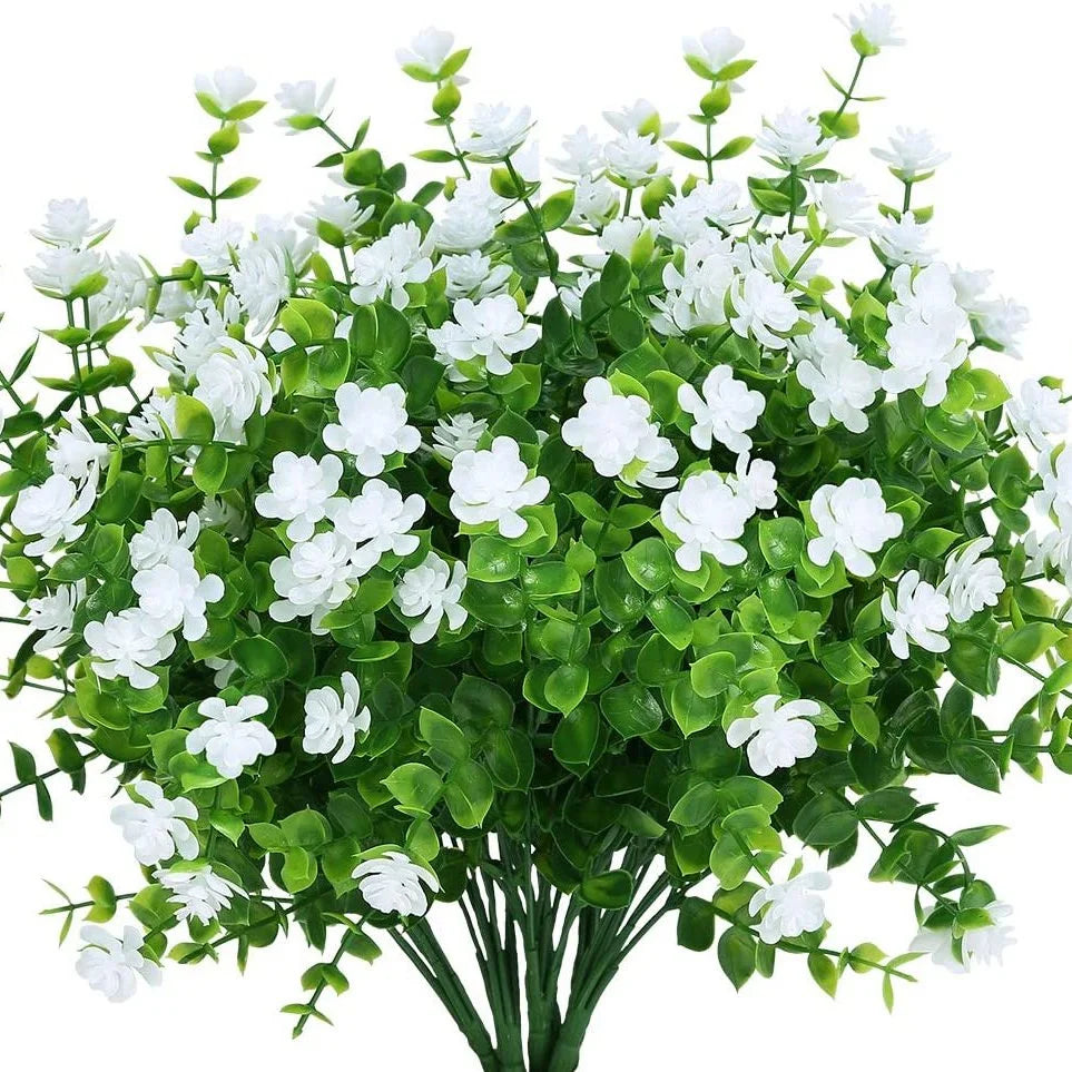 Colorful Outdoor Artificial Hanging Flowers