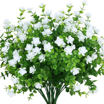 Colorful Outdoor Artificial Hanging Flowers