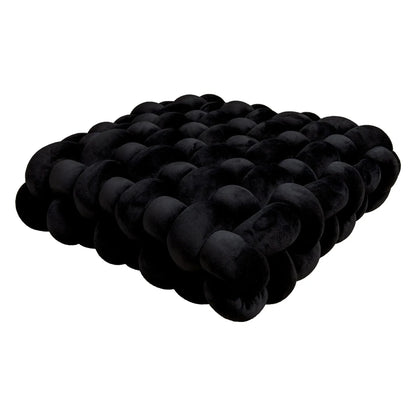 Plush Textured Knot Pillow