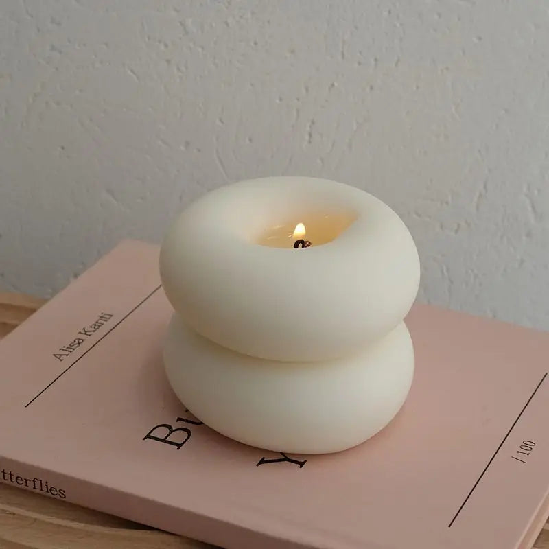 Relaxing Donut Scented Soy Wax Candle