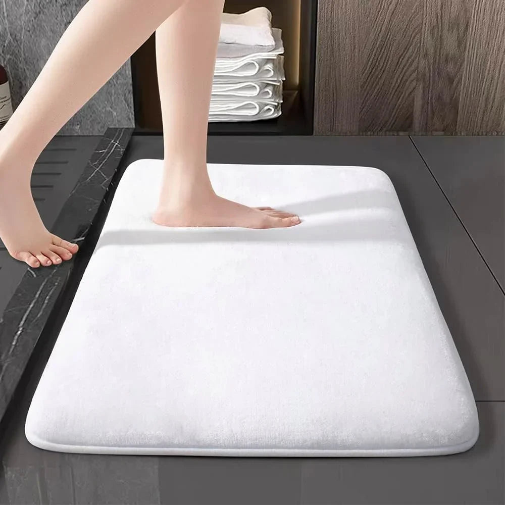 Plush Coral Soft Non-slip Entrance Door Mat