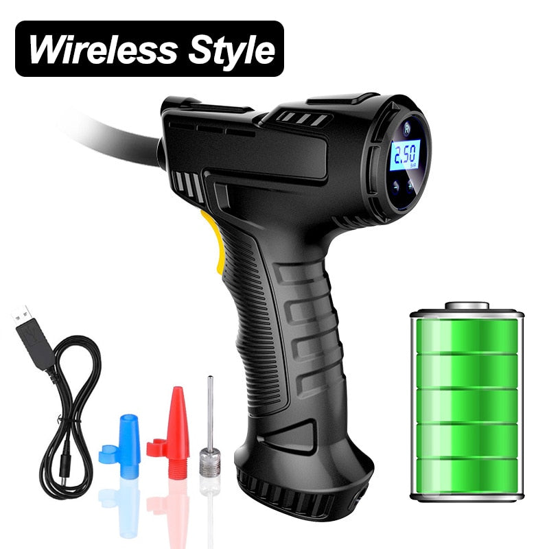 Compact Auto Tire Air Compressor Pump