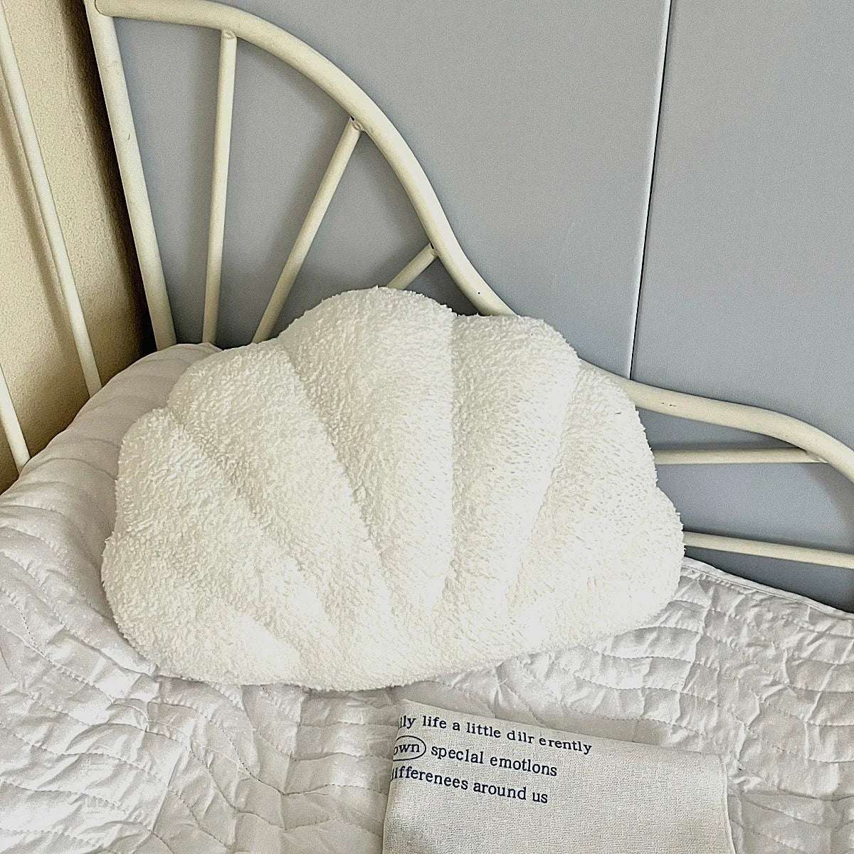 Soft Pastel Bouclé Cushion Pillow