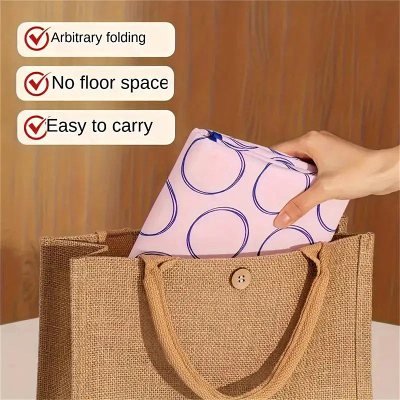 Portable Ironing Board with Heat Resistant Mat
