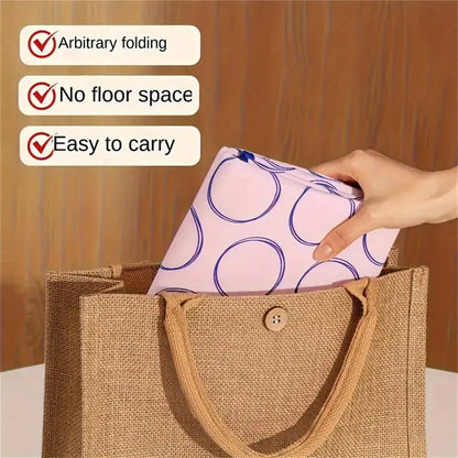 Portable Ironing Board with Heat Resistant Mat
