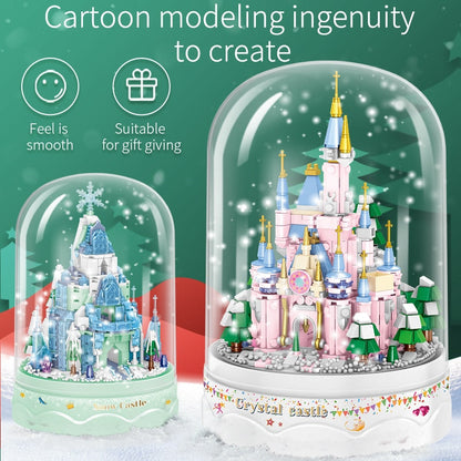 Colorful Castle Musical Jewelry Box