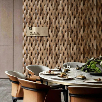 3D Textured Wooden Acoustic Wall Art Panel