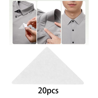 Clear Shirt Collar Stays Set