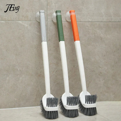 Compact Double Sided Toilet Brush with Long Handle