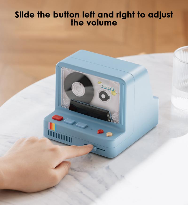 Retro Style Portable Bluetooth Speaker