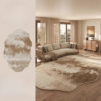 Soft Glow Plush Area Rug Lamp for Bed and Living Room
