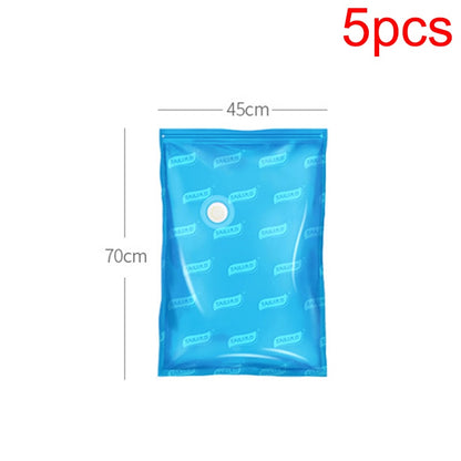 Compact Storage Bag with Vacuum Seal Pump