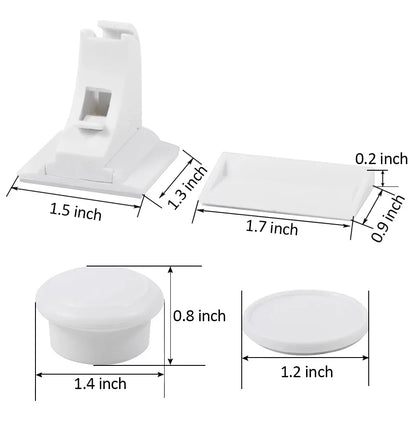 Baby Proof Magnetic Lock Cabinet Set
