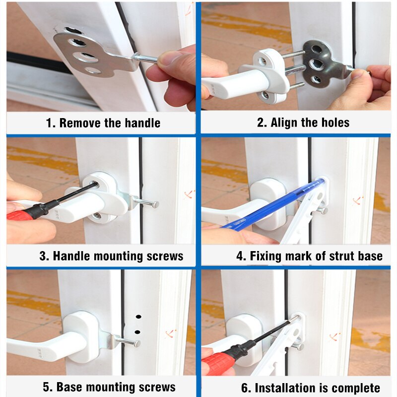 Secure Window Stop Lock Device