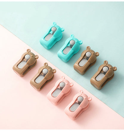 GripMaster | 4 Pack Teddy Bed Gripper Clips