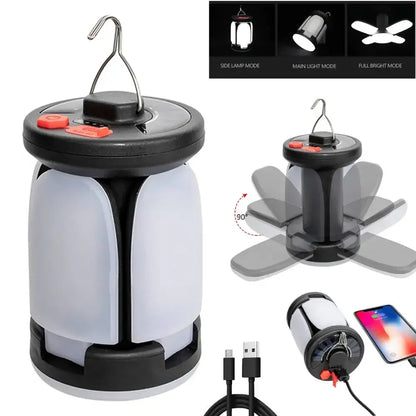 Portable Solar Powered Camp Light - Befez