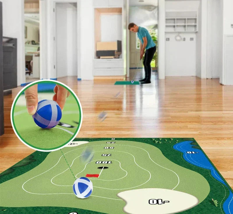 Soft Indoor Golf Putting Mat for Home Practice - Befez