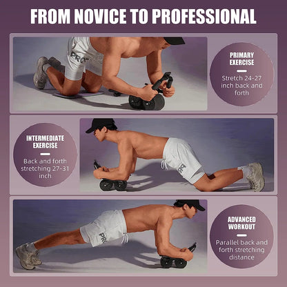Home Gym Ab Wheel Exercise Roller