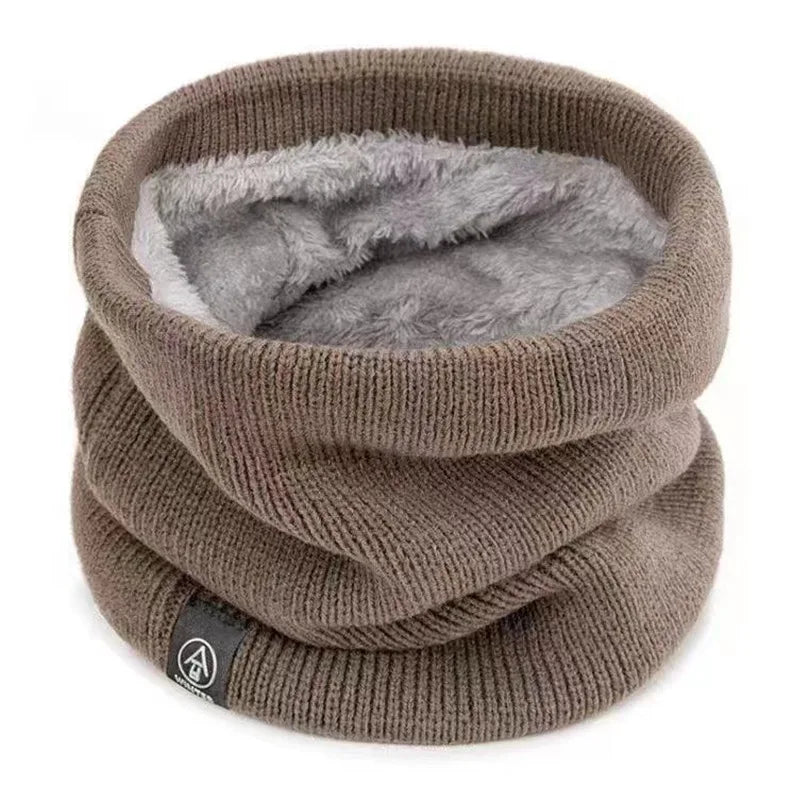 Cozy Fleece Lined Winter Scarf for Men and Women