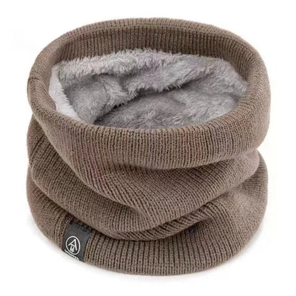 Cozy Fleece Lined Winter Scarf for Men and Women