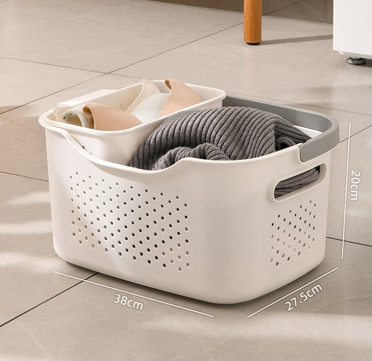 Sturdy Folding Japanese Laundry Hamper