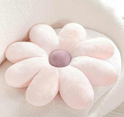 Soft Floral Pillow Cover