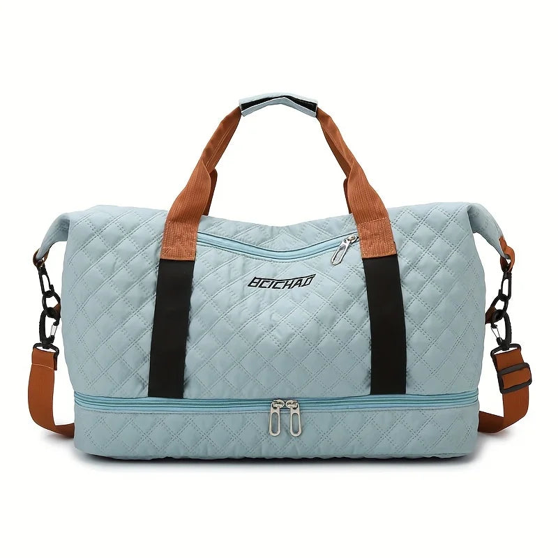 Spacious Sports Duffel Bag with Shoe Pocket - Befez