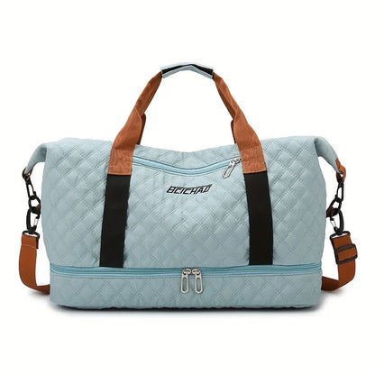 Spacious Sports Duffel Bag with Shoe Pocket - Befez