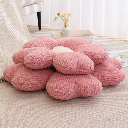 Soft Floral Pattern Pillow
