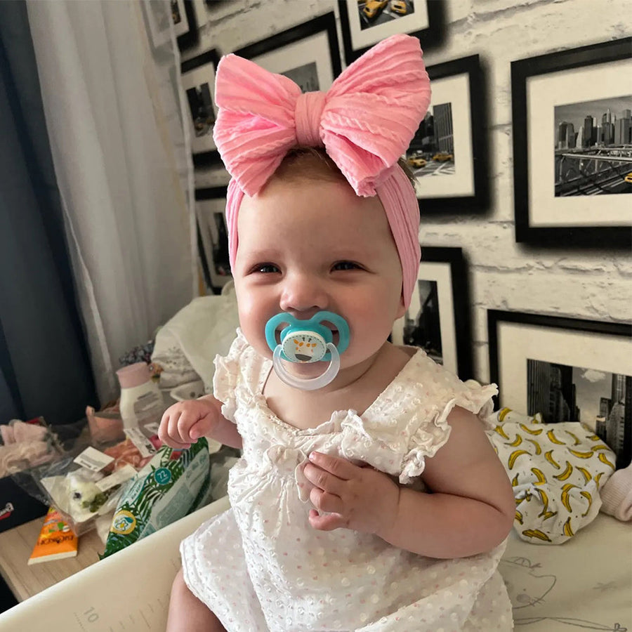 Cute Kids' Soft Hair Band with Ribbon