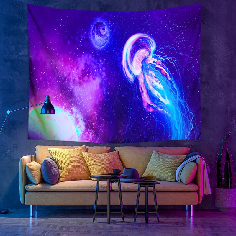 Vibrant Colorful Wall Hanging Tapestry