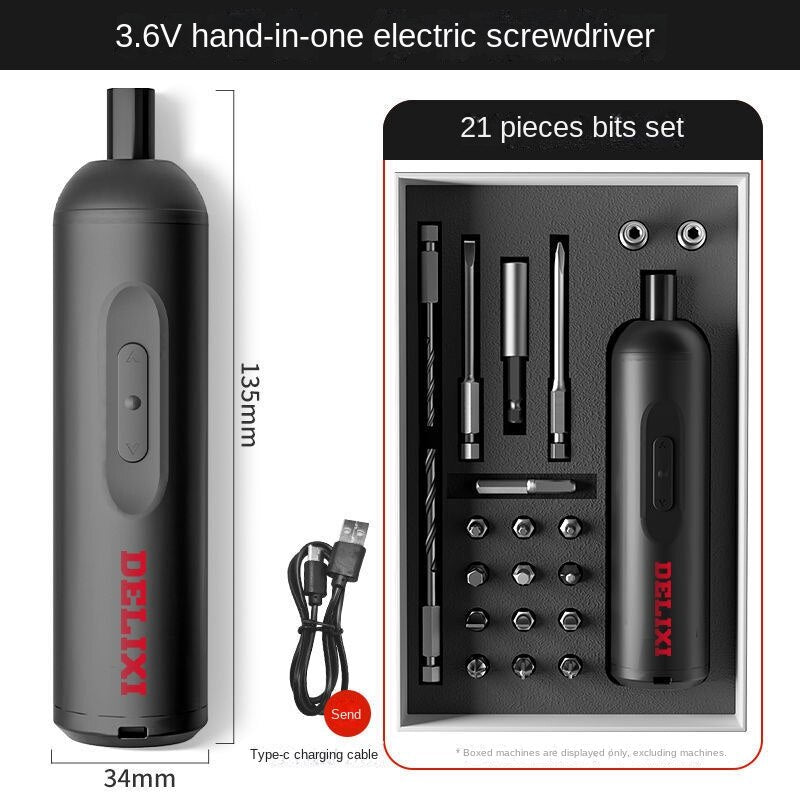 Powerful Cordless Screwdriver Kit - Befez