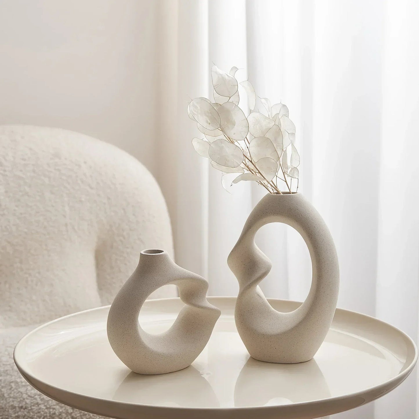 Unique Ceramic Decorative Vase Set