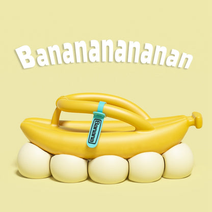 Soft Foamy Banana Flip Flop Sandals