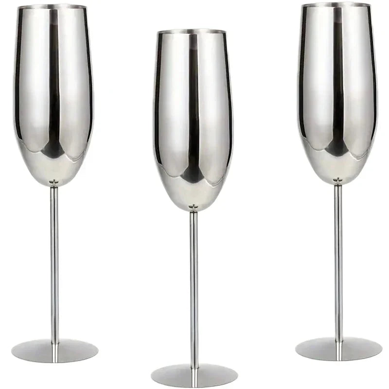 Durable Metal Drinking Glasses (6 Pack) - Befez