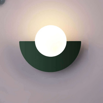 Befez | Modern Half Moon Metal Wall Light
