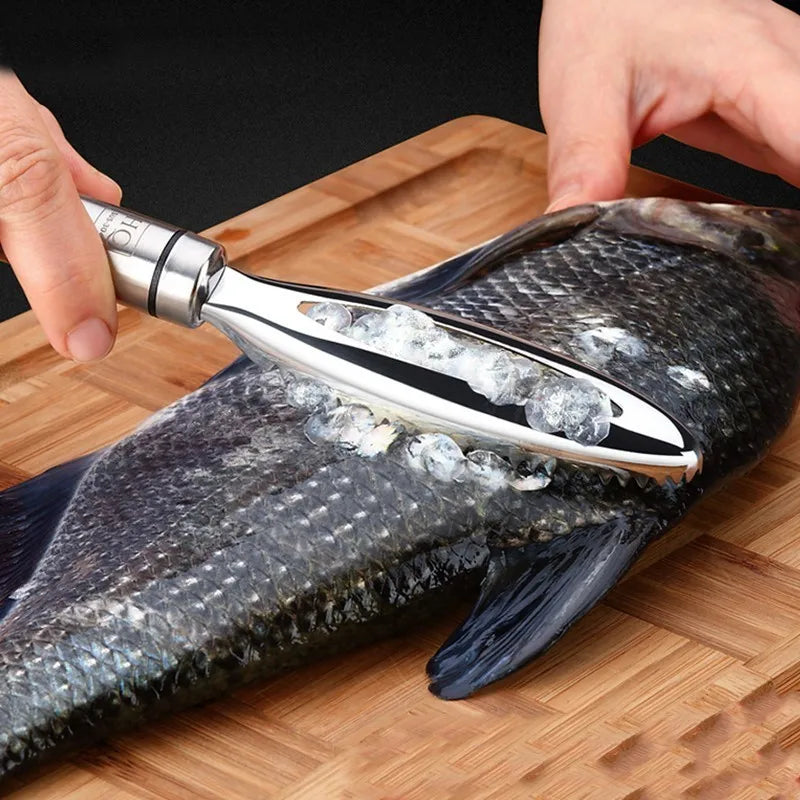 Easy Fish Scale Remover Tool with Bone Tweezers - Befez