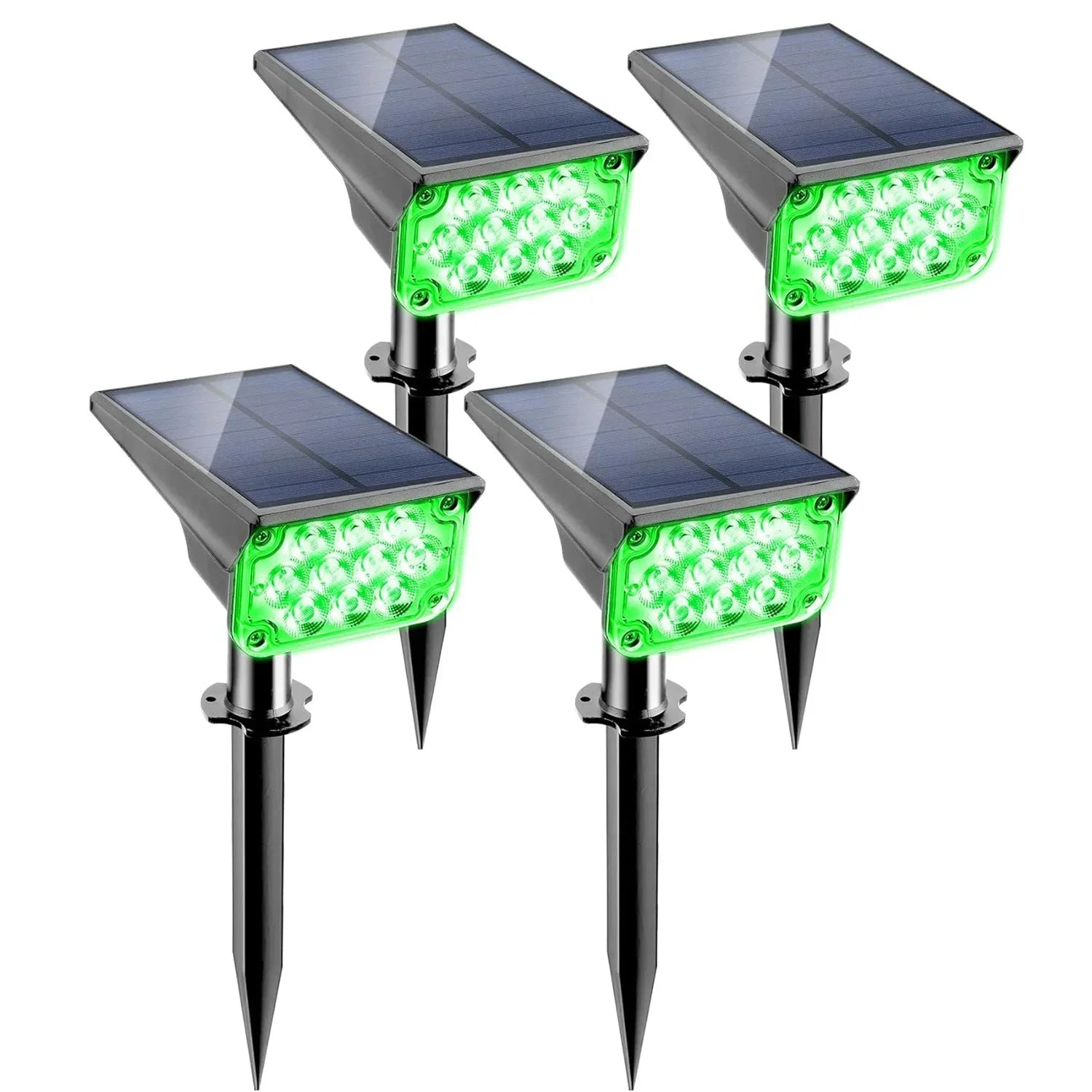 Outdoor Solar Powered Garden Lamp Set of 4 - Befez