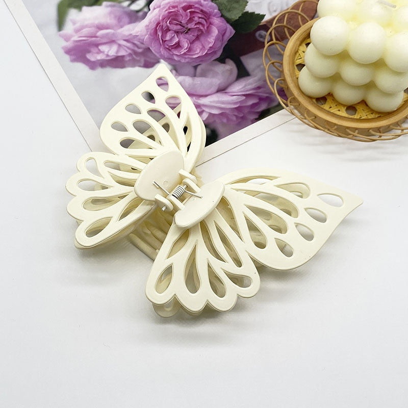 Large Butterfly Hair Clips