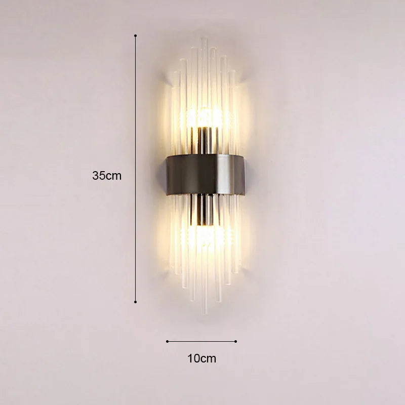 Premium Gold LED Wall Light Fixture